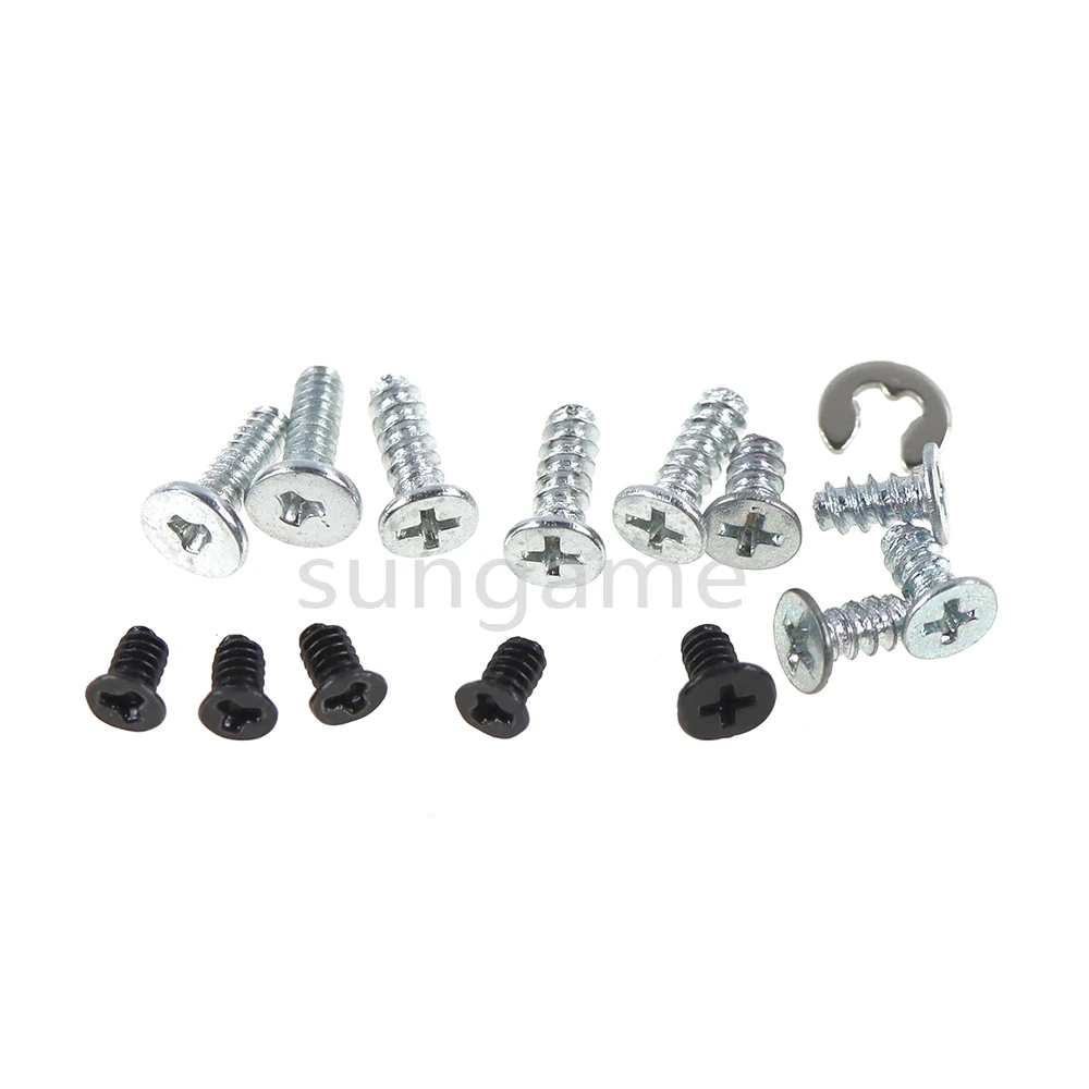 Parafusos Para Game Console GBM, Parafusos Conjunto Completo, Peças De Reparo, 1 Conjunto