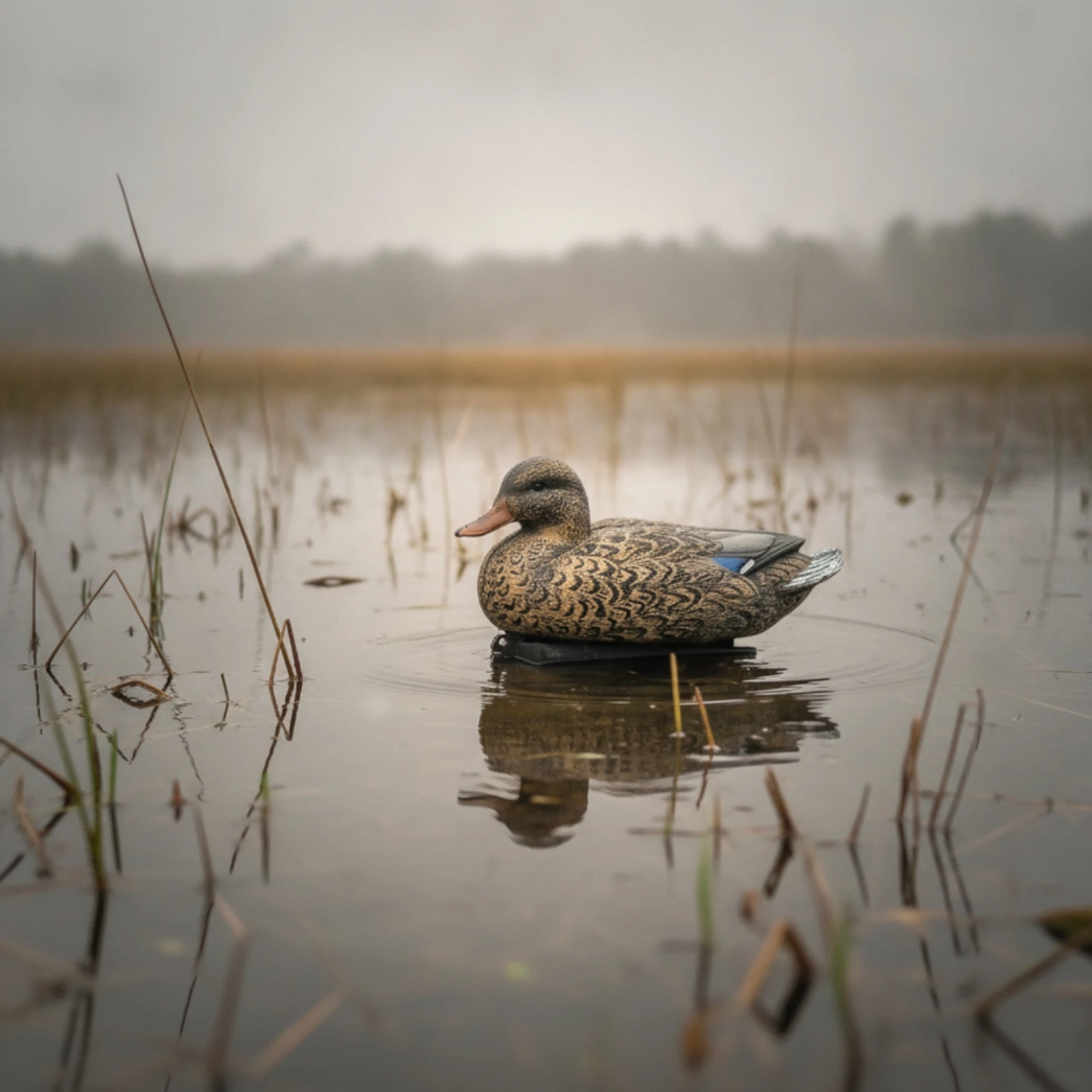 Duck Figurine Textured Duck Statue Bird Figurine Long-Lasting Decor Nature-Inspired for Gardeners, Garden, Pond view 5