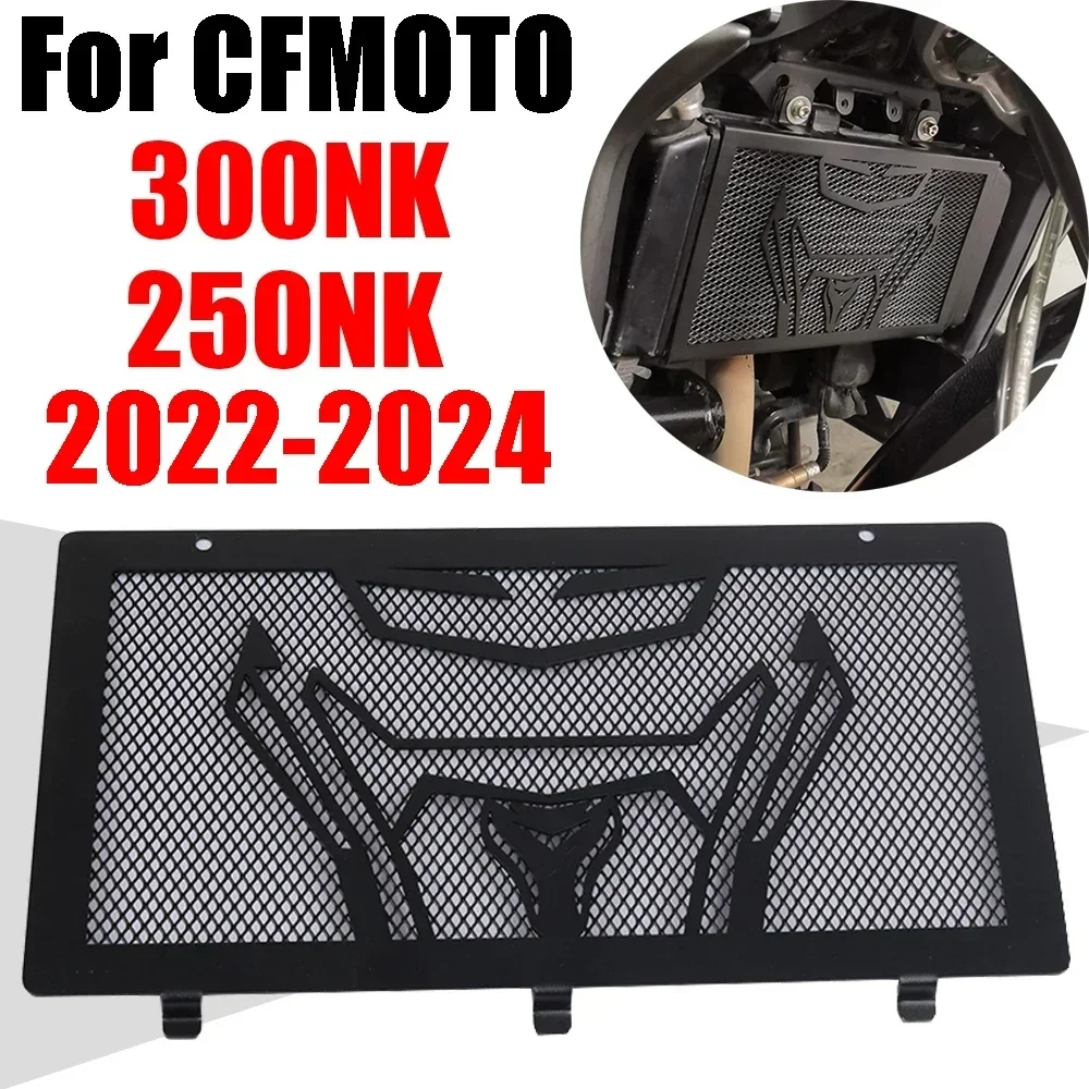 For CFMOTO CF MOTO NK250 250NK 300NK NK 250 300 NK 2022 2023 Accessories Radiator Grille Guard Protector Grill Cover Protection