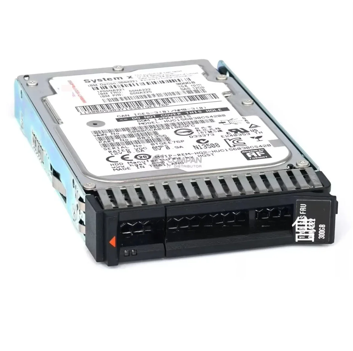 

Для жесткого диска IBM 85Y6156 00NC527 00AR327 1,2 ТБ 10K SAS 2,5 V7000gen2