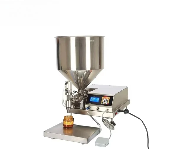 

Semi Automatic Filling Machine Face Cream Lotion Essential Oil Viscous Liquid Bottle Pneumatic Filling Machine