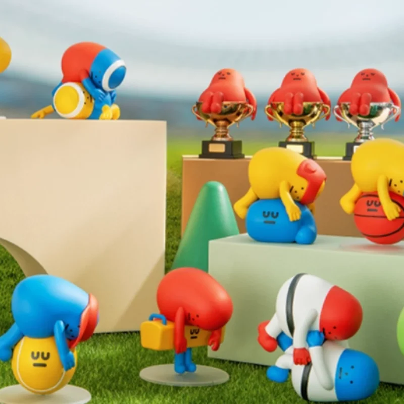 

Authentic Sticky Monster Lab Sml Sticky Monster Research Institute Sports Event Theme Blind Box Trendy Handmade Ornament Gift