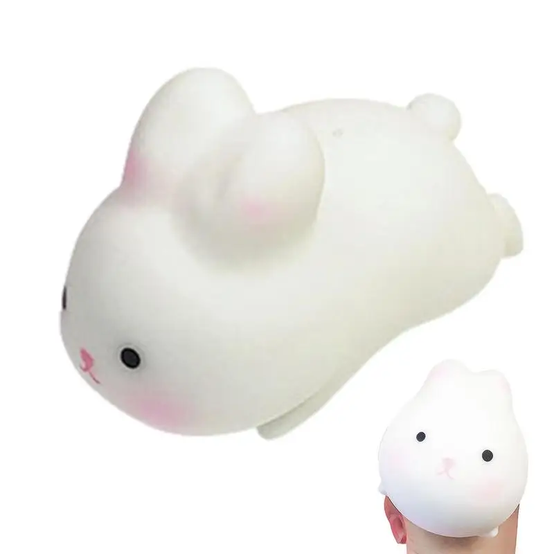 

Squeeze Toys For Kids Flexible Bunny Entertainment Toy Bunny Relaxing Toy Finger Exercise Cute Animal Toy Small Sensory Toy