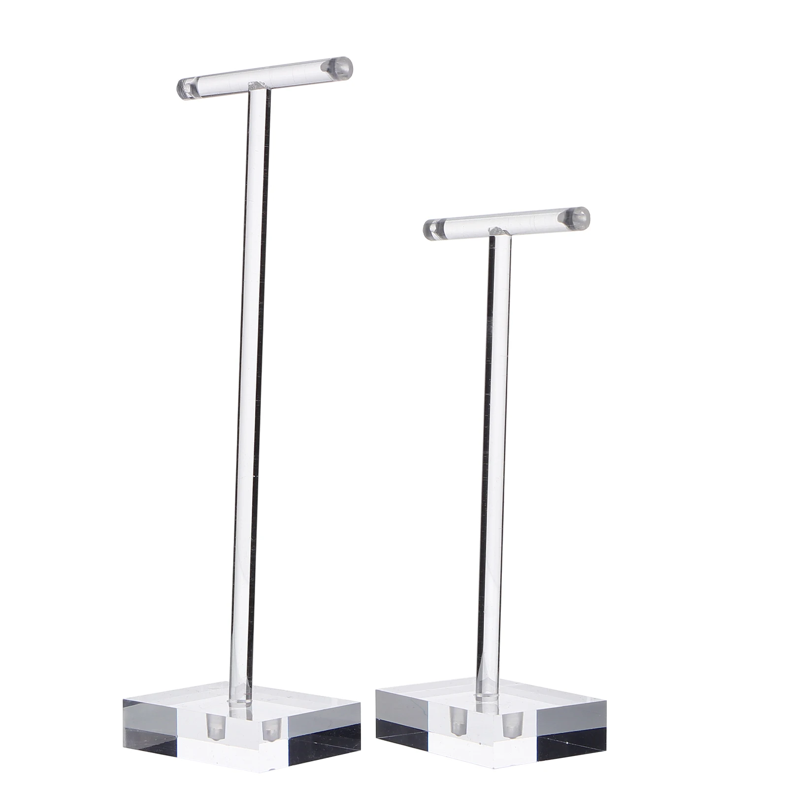 

Acrylic Jewelry Earring Holder 2 Sizes ganizer s for Rings Bracelets Necklaces Storage Display Home Use Material