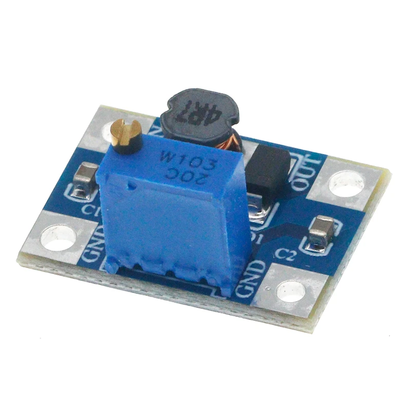 Smart Electronics DC-DC SX1308 Step-UP Adjustable Power Module Step Up Boost Converter 2-24V to 2-28V 2A
