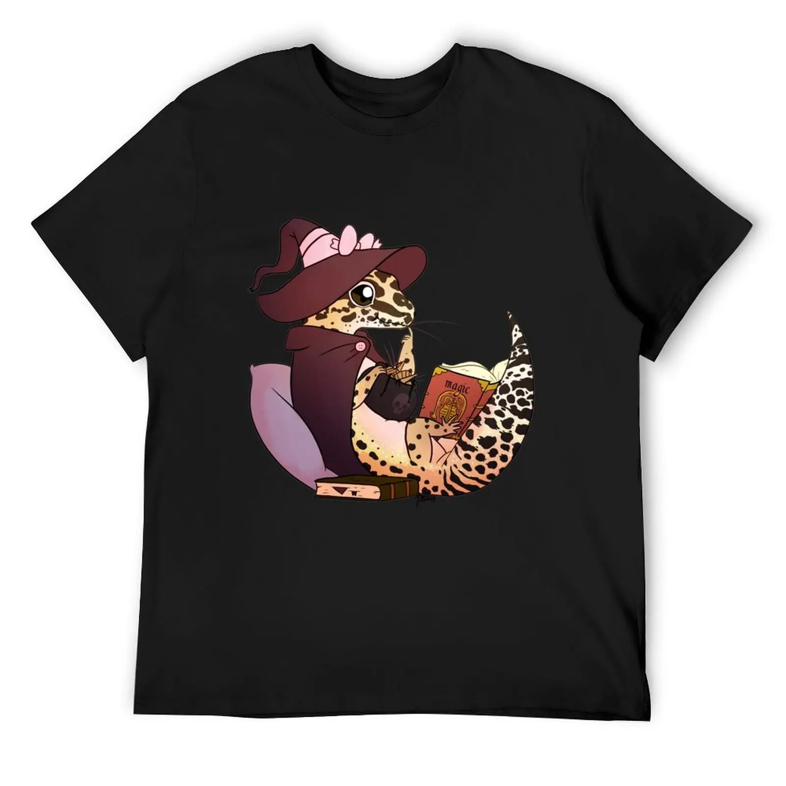 Leopard Gecko Charley T-Shirt football t shirt vintage anime shirt oversize t-shirts man men graphic t shirts