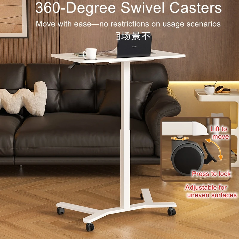 

Adjustable Height Desk Desk, Bedside Table, Sofa Multifunctional Workstation Home Office Computer Desk