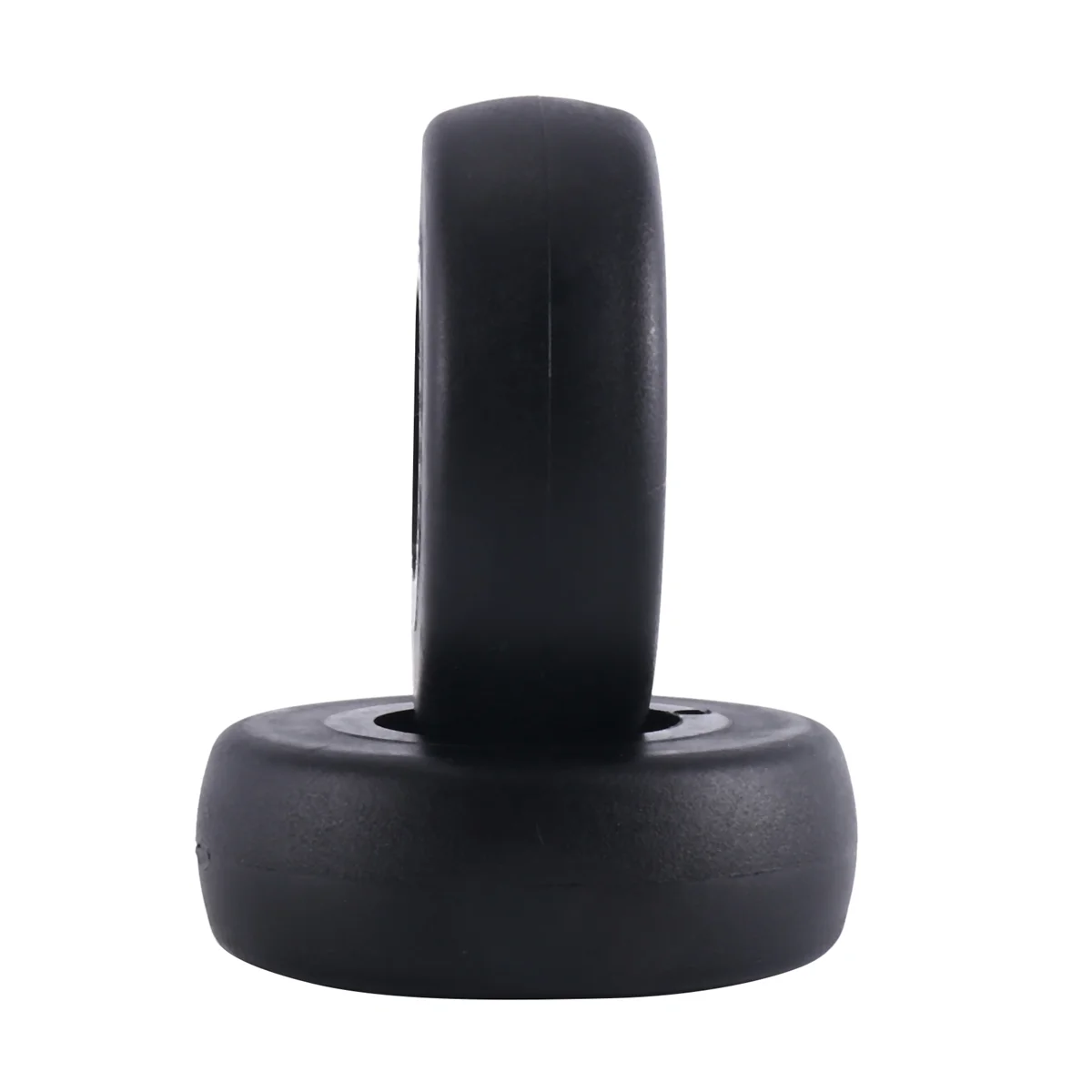 N89R 48 mm x 18 mm 1 Paar Gepäck-Koffer-Ersatzräder Achsen Deluxe Reparatur-Gepäck-Ersatzräder Schwarz