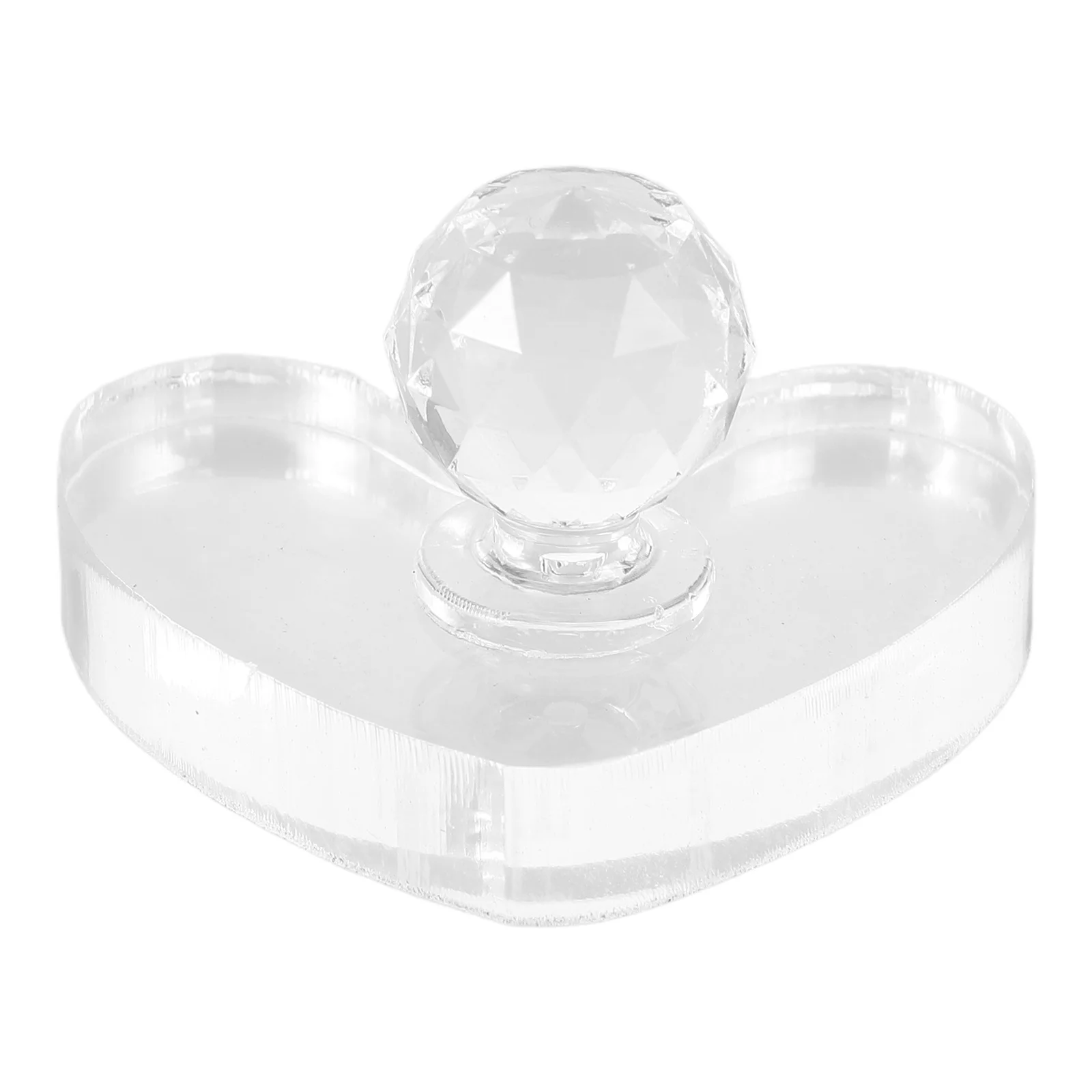 Pressing Tool Heart Shaped Mold for Blush Eyeshadow Highlighter DIY Compact Powder Stamper Makeup Accessory Seal