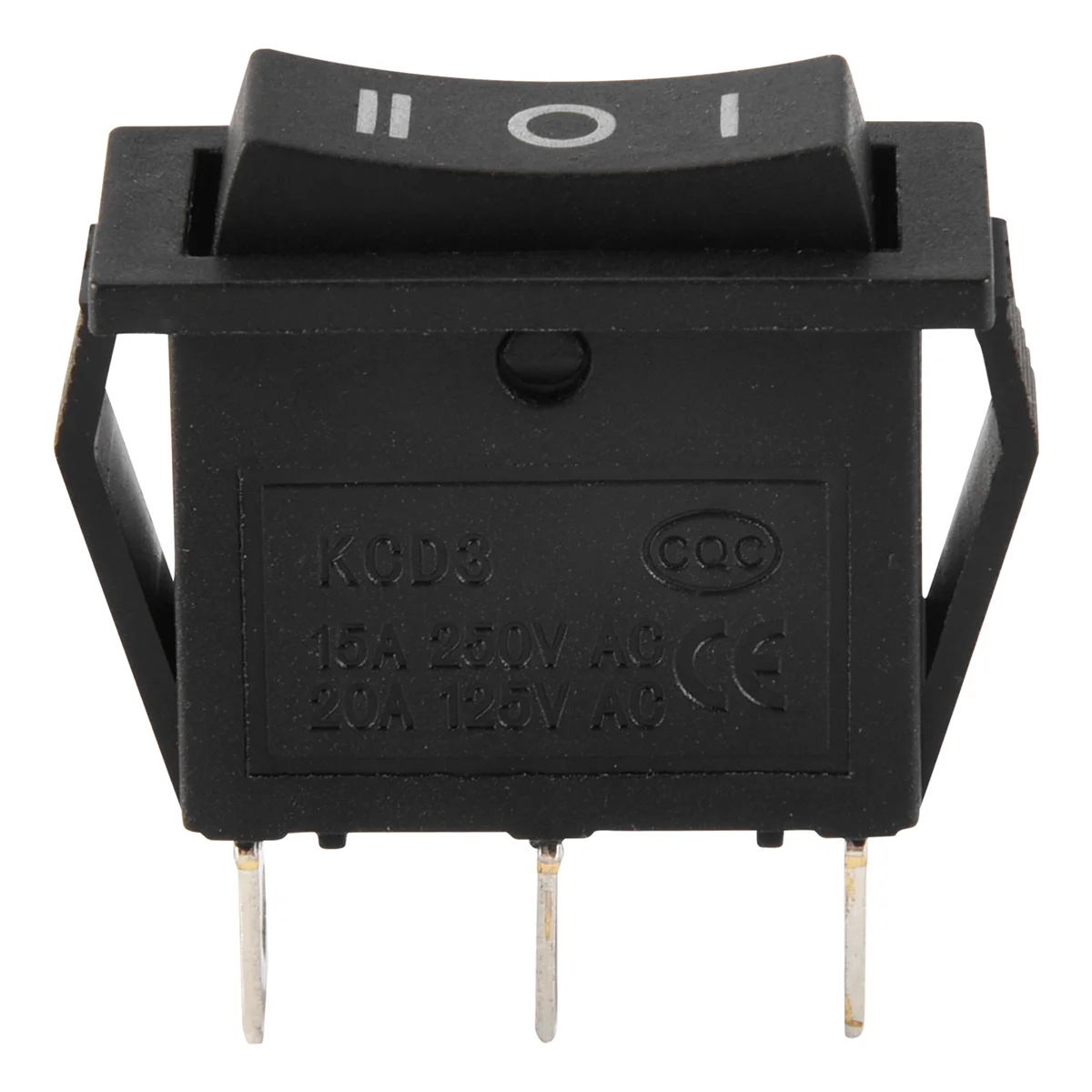 

AC15A/250V 20A/125V 3 Pin SPDT ON-OFF-ON 3 Position Snap Rocker Switch