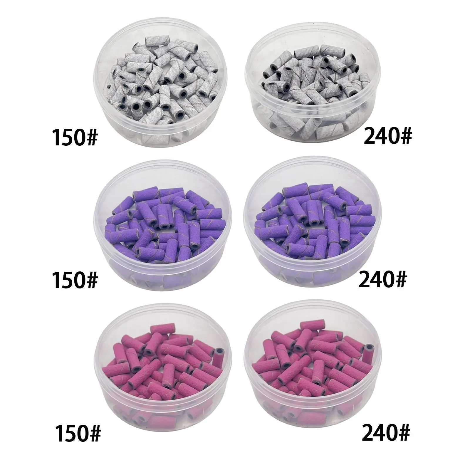 50 pezzi mini nastri abrasivi per nail art accessori durevoli per strumenti per manicure Lady