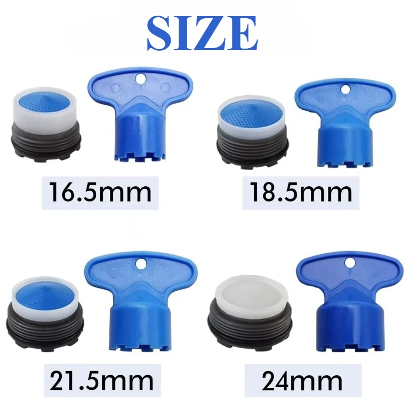 10PCS Kitchen Faucet Built-in Aerator Spout Embedded Hidden Filter Screen Basin Faucet Disassembly Tool Wrench