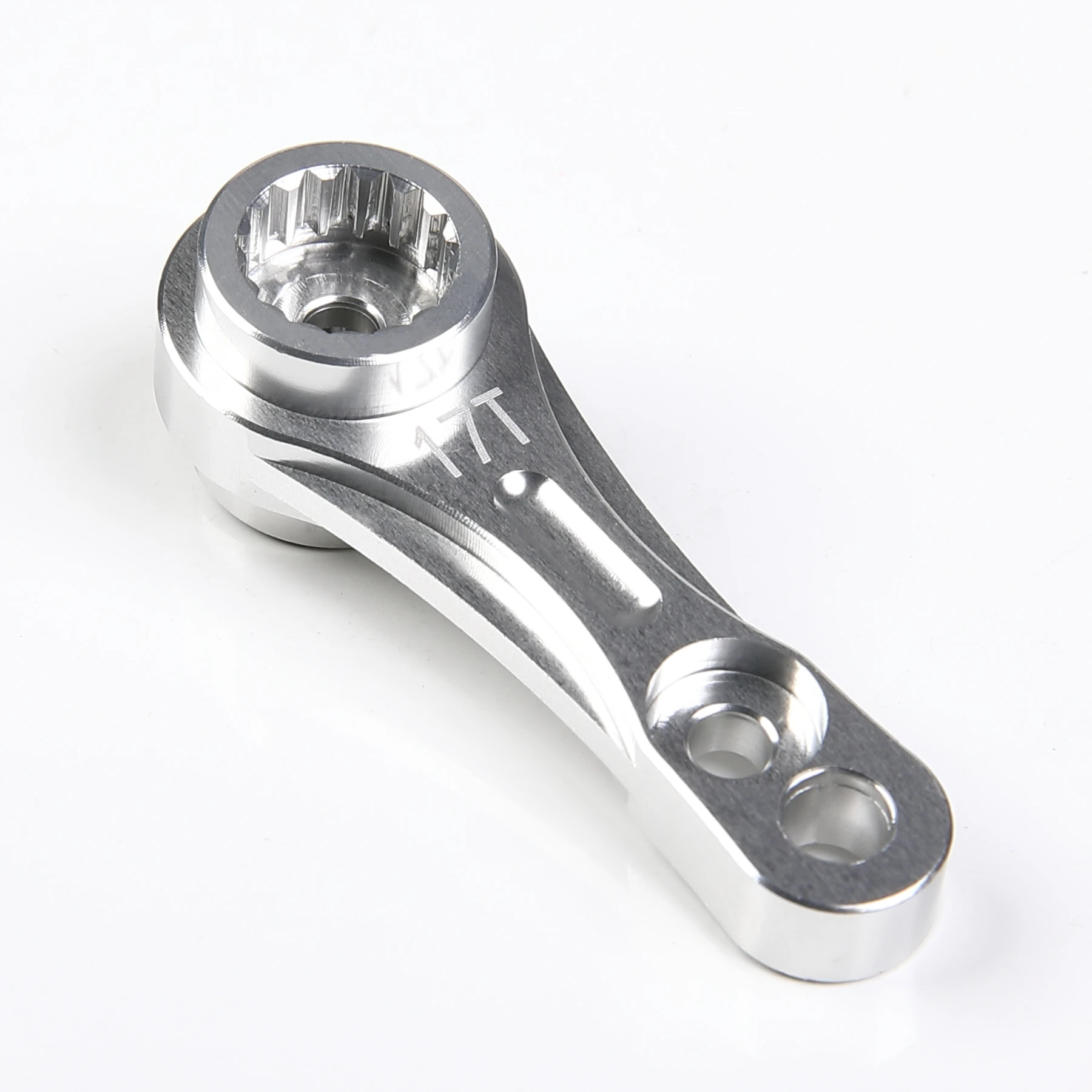 CNC Aluminium Metalen Dubbelzijdig 15T 17T Servo Arm voor 1/5 RC Auto Baja Losi 5ive T upgrade Deel