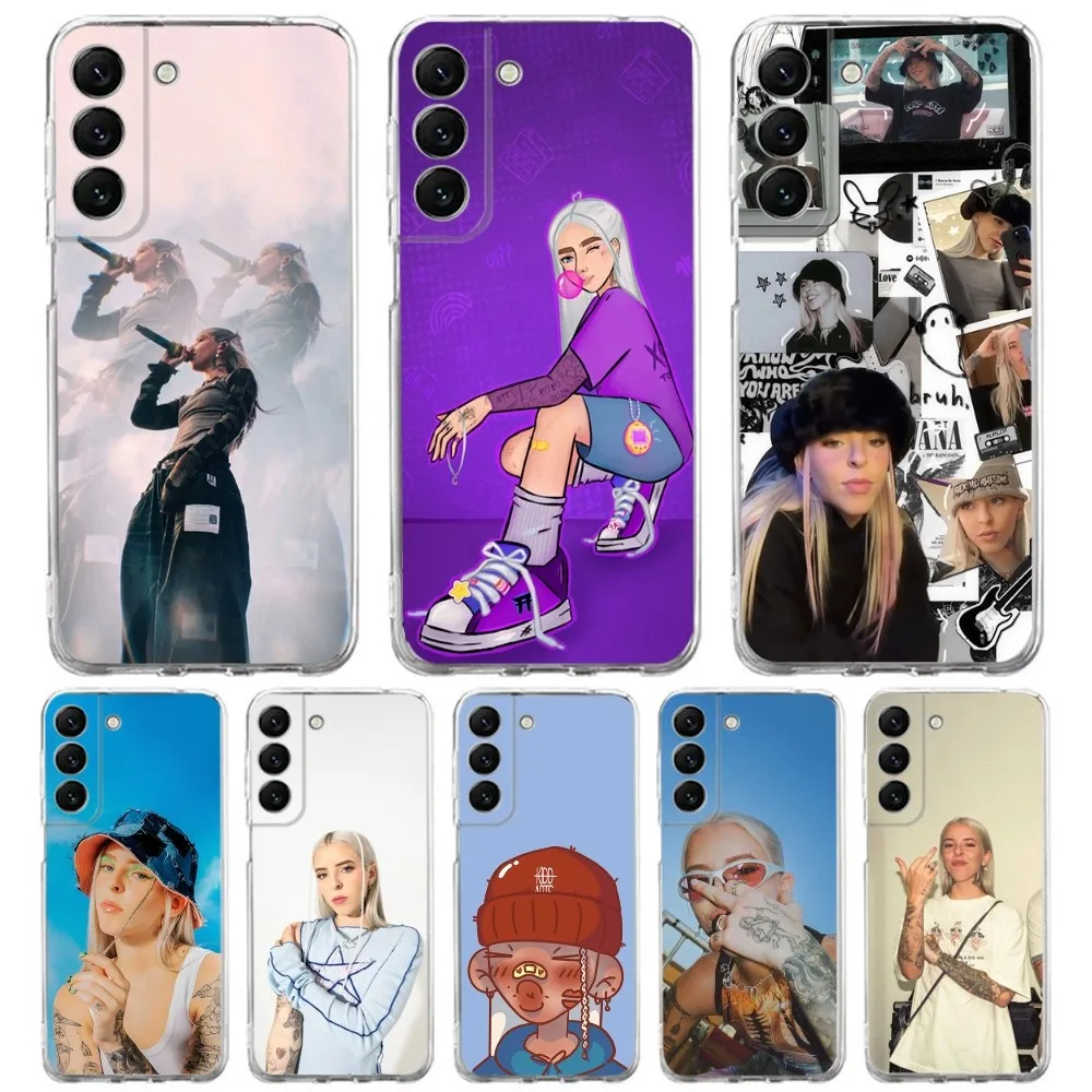 Rapper Young M-Miko Phone Case Silicone For Samsung S30,S23,21,22,20 Ultra,S20 FE lite,S10,9,PIus Note20ultra Cover Clear