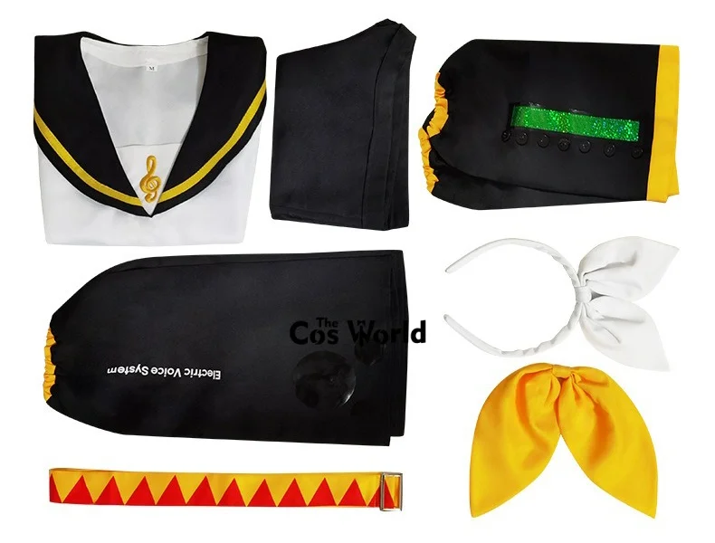 Miku Project DIVA Rin Len trajes de cantante Virtual disfraces de Cosplay de Anime