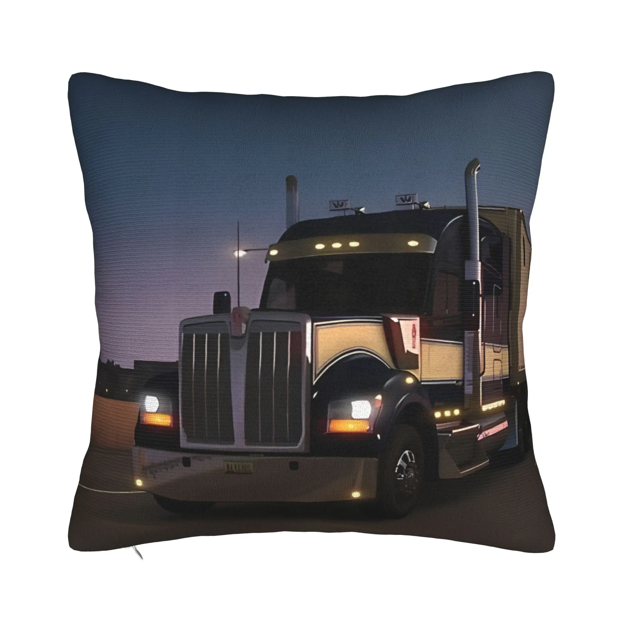 Fundas de almohada Kenworth W990 para porche, patio, sofá, sala de estar, fundas de almohada para exteriores, funda de almohada Kenworth, suave y duradera