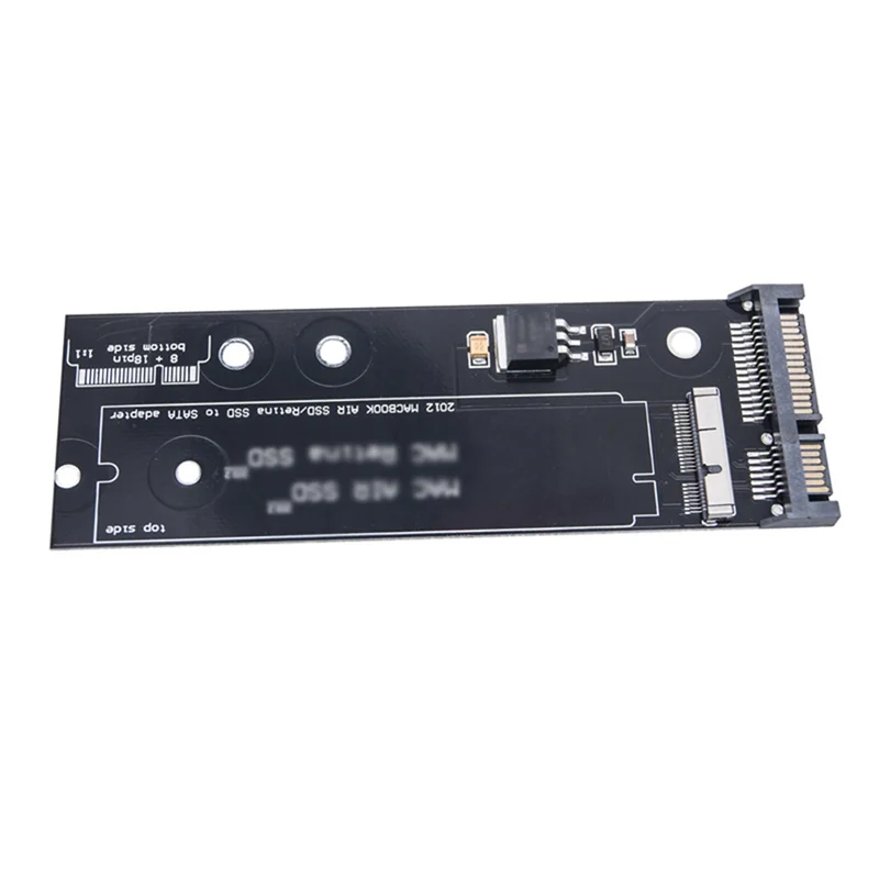 New--SSD To SATA Converter Card Board For  2012 Support  Air RETINA A1465/A1466/A1435/A1436 7+17Pin SSD