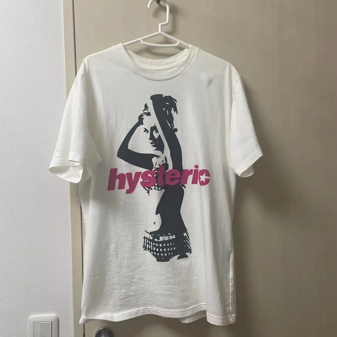 Vintage 90s Japanese Retro Pin Up Girl Silhouette Cyber Y2K Aesthetic Graphic Tee Cotton Mens Womens T-Shirt Summer Streetwear