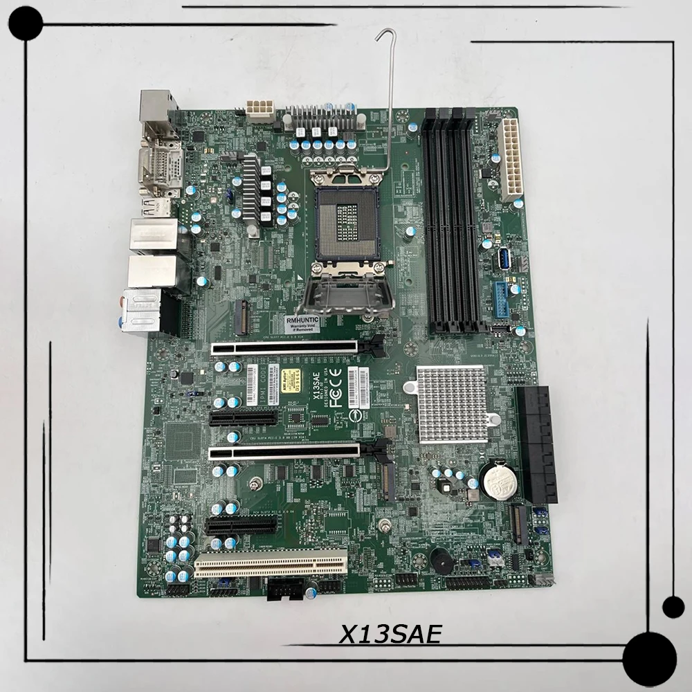 

Для Supermicro односторонний LGA1700-контактный чип W680 процессор 12-го поколения материнская плата рабочей станции Pcie 5,0 X13Sae