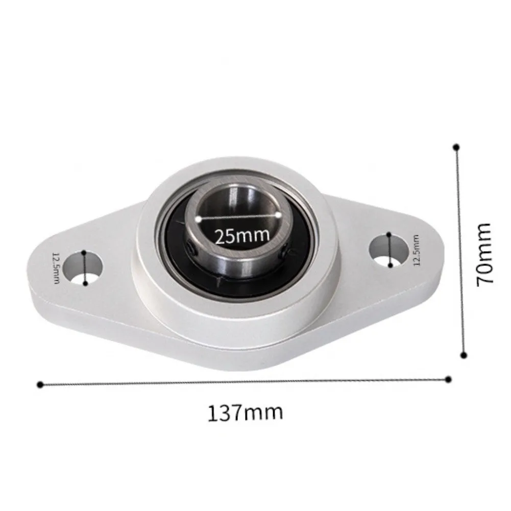 Gym Equipment Parts Vertical Rhombic Housing Base 94 Mm 3.70 In Aluminum Fitness Equipment Part 6061 Aluminum Alloy