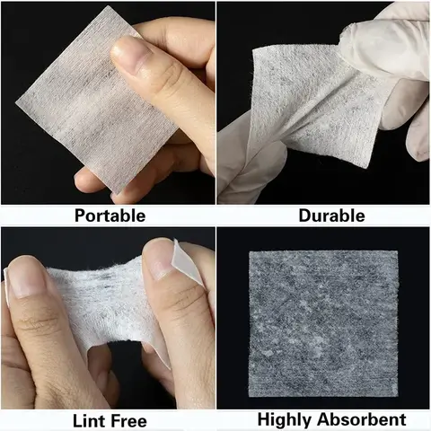 200 st. rengöringslappar för leksakspistoler, gevär, pistol, ren trasa, rengöringsverktyg, mycket vattenabsorberande bomull, airsoft-tillbehör 6 best sales delar till leksakspistoler - №3