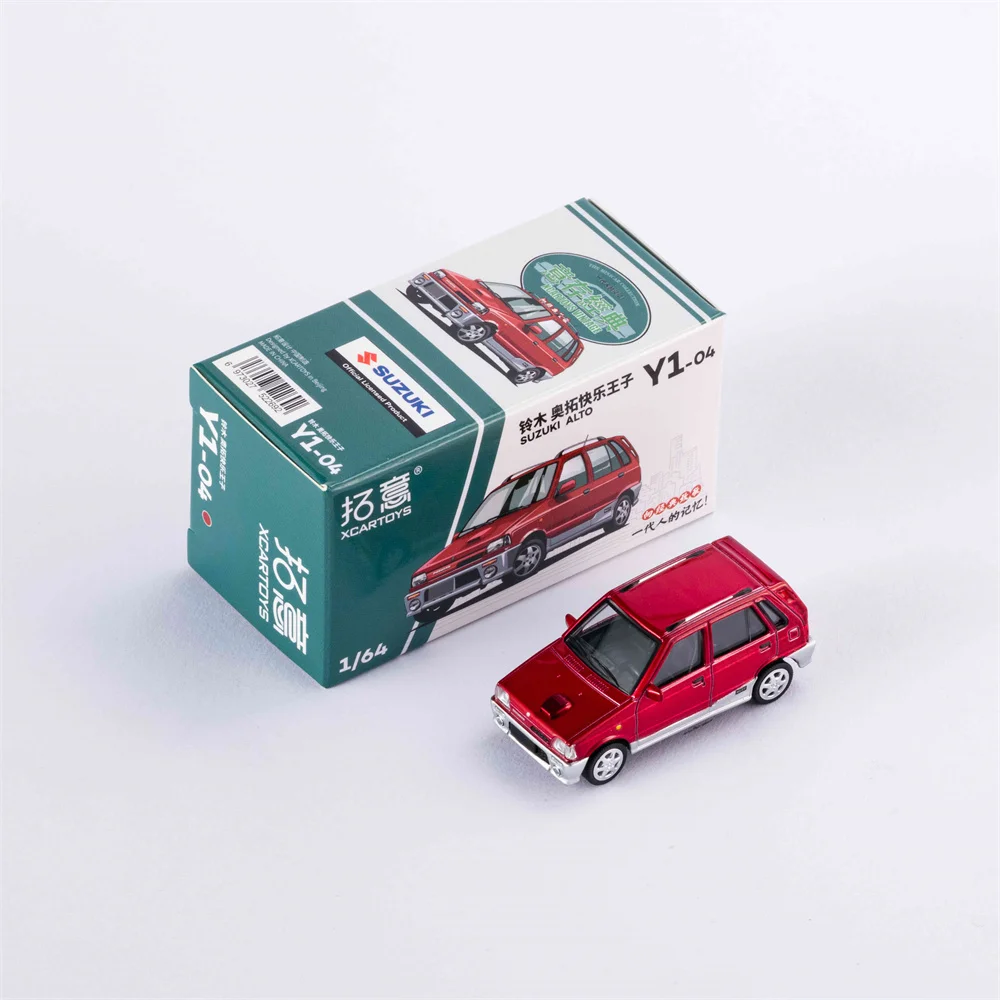 Xcartoys 1/64 Diecast Suzuki ALTO Model Car Classic Modification Series Vehicle Toys Collection Gifts for Teenagers Adults