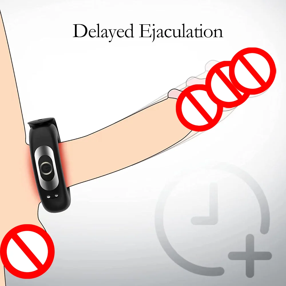 Penis Ring Vibrator Adjustable Vibrating Ring Delay Ejaculation Enlargement Erection Masturbator Adult Sex Toy For Men