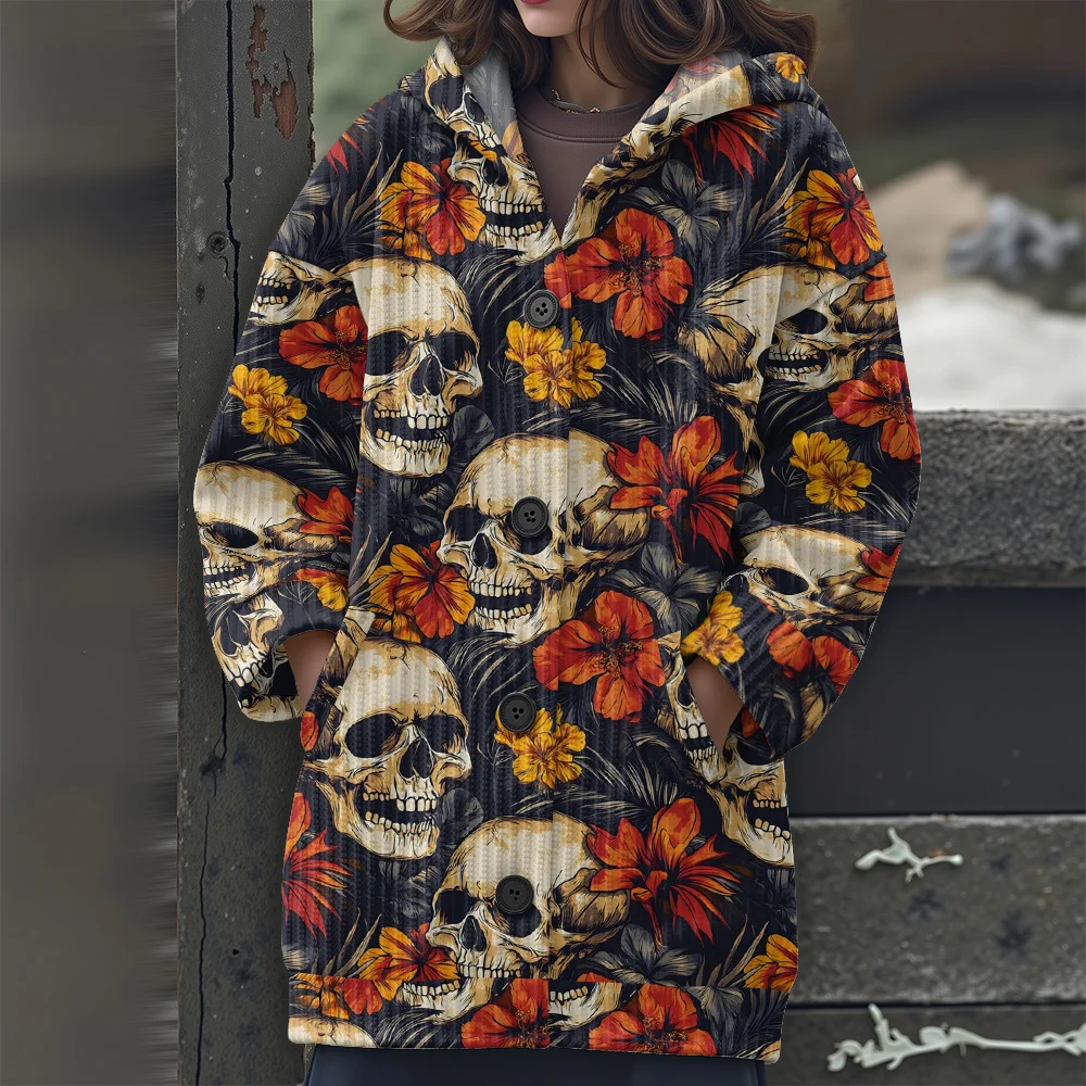 추상 기하학 캐주얼 여성용 스웨터 불규칙한 라인 긴 스웨터 기하학적 줄무늬 긴팔 스웨터