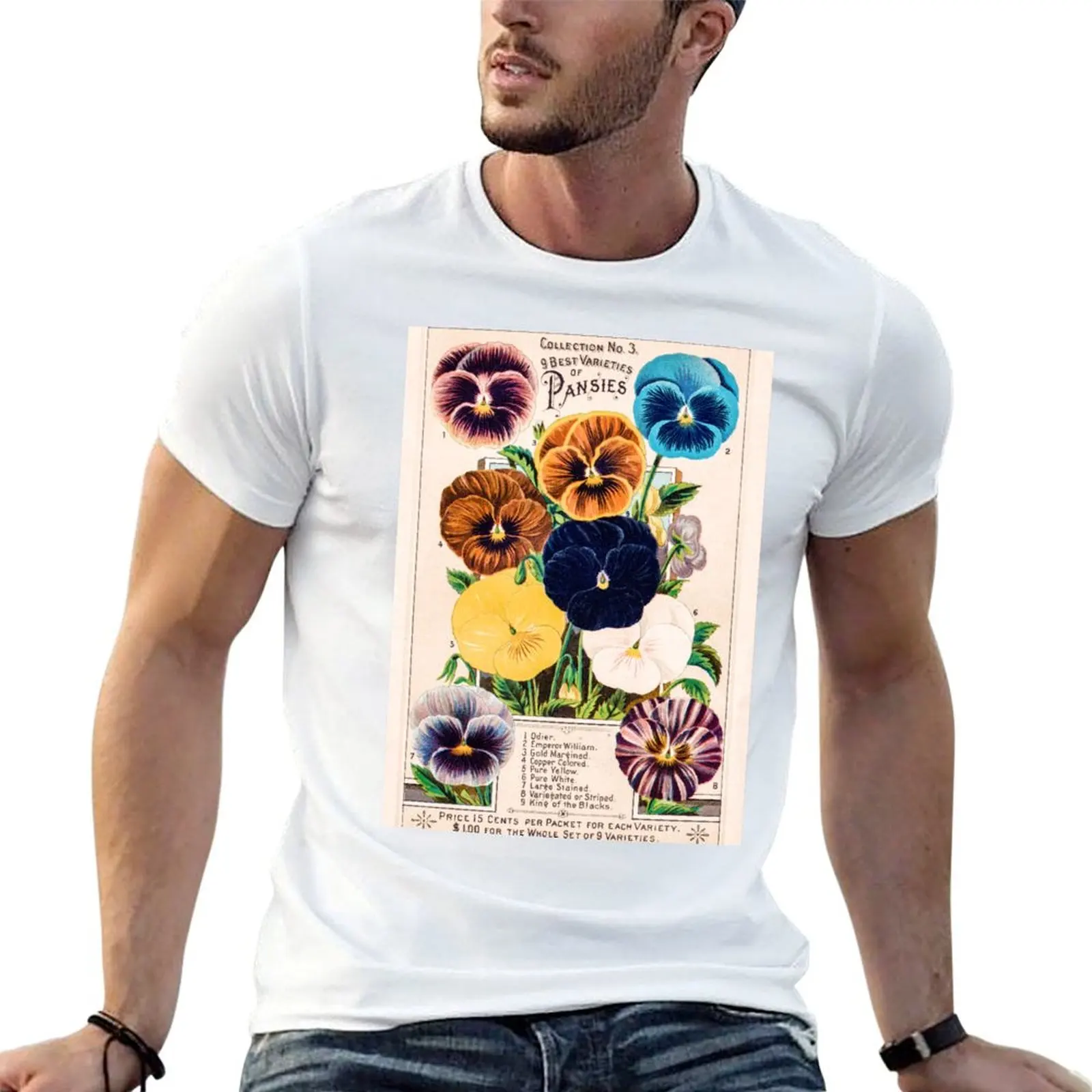 

shirts man 1800s graphic seed from t t T-Shirt Assortment Pansy designer man shirt catalogue
