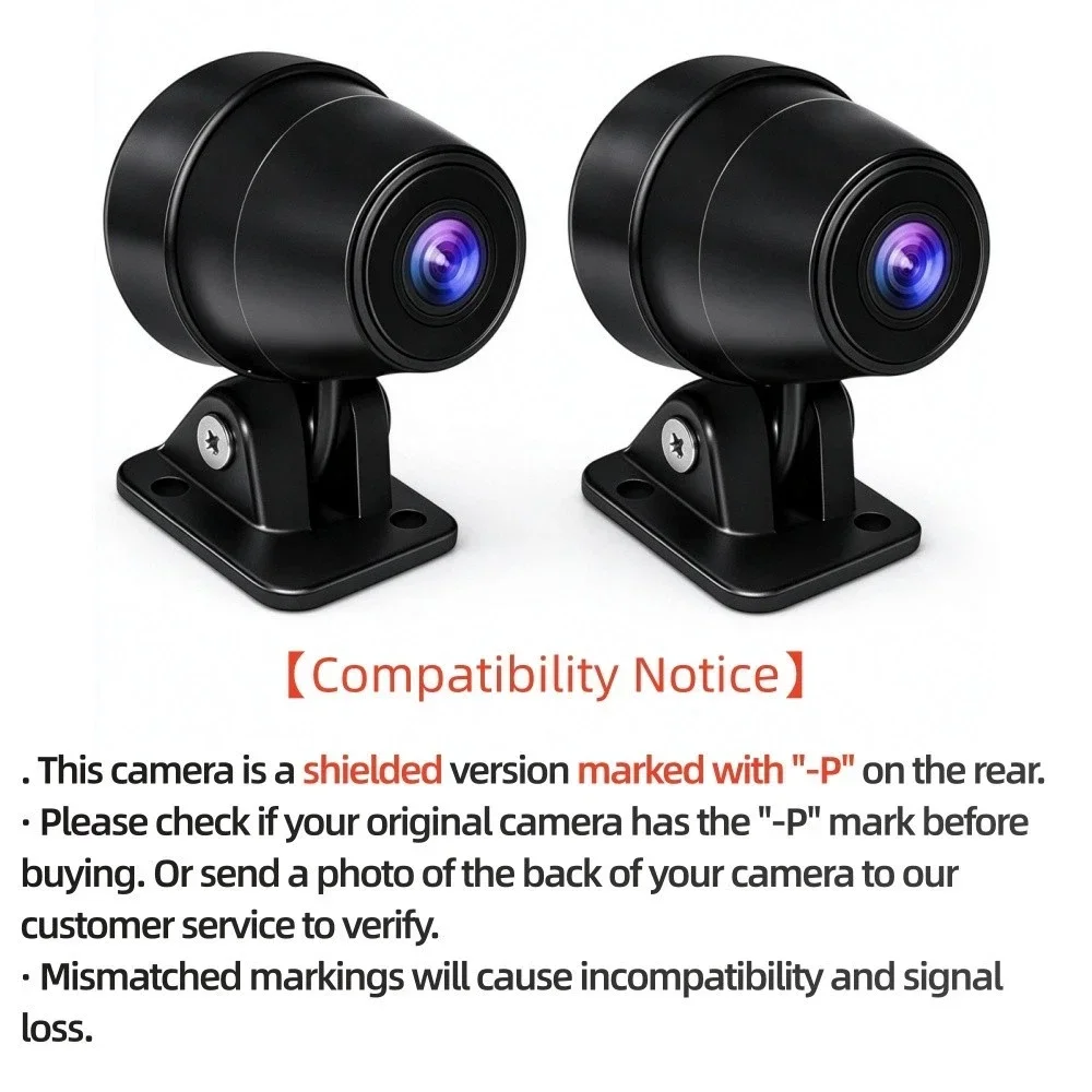 Aoocci 1080P HD Camera for C6PRO Motorcycle CarPlay,30fps Dual Recording & 140° Wide Viewing Angle,IP67 Waterproof Dash Cam