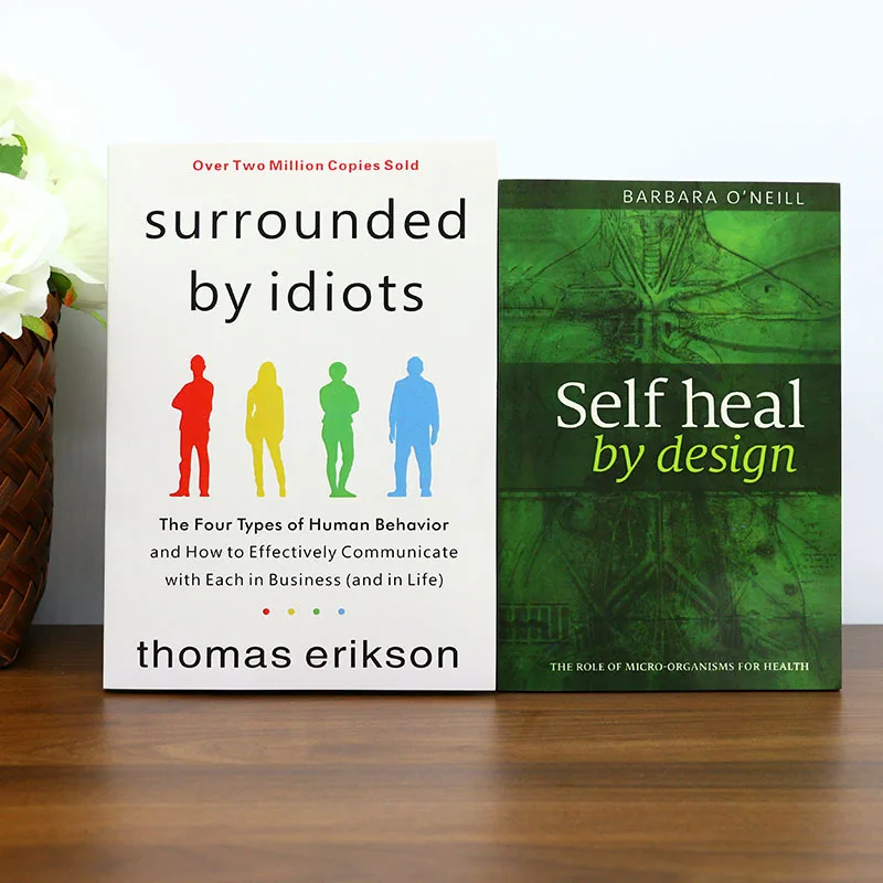 

《Округлен идиотами》+ 《Само исцеление дизайна》Один декоды Четыре типа поведения человека для эффективной связи Для праздничных подарков