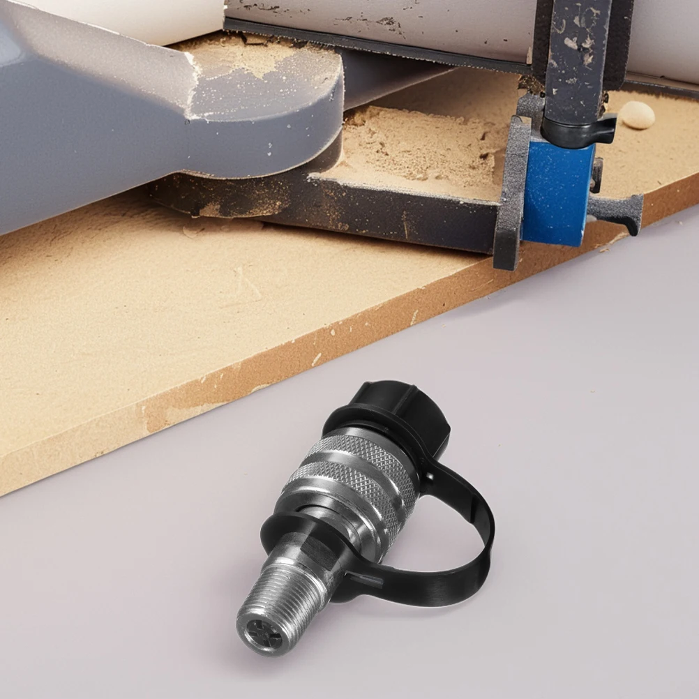 

2pcs Hydraulic Quick Connect Disconnect Coupler Quick Release Coupling Dust Cap For Hose Pump Motor Jack High Pressure Heavy