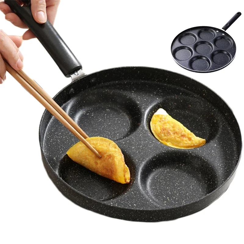 

Thickened Non-stick Frying Pan, Egg Waffle Omelet, Pancake Steak, Hamburger Skillet, Breakfast Maker, Cooking Pot