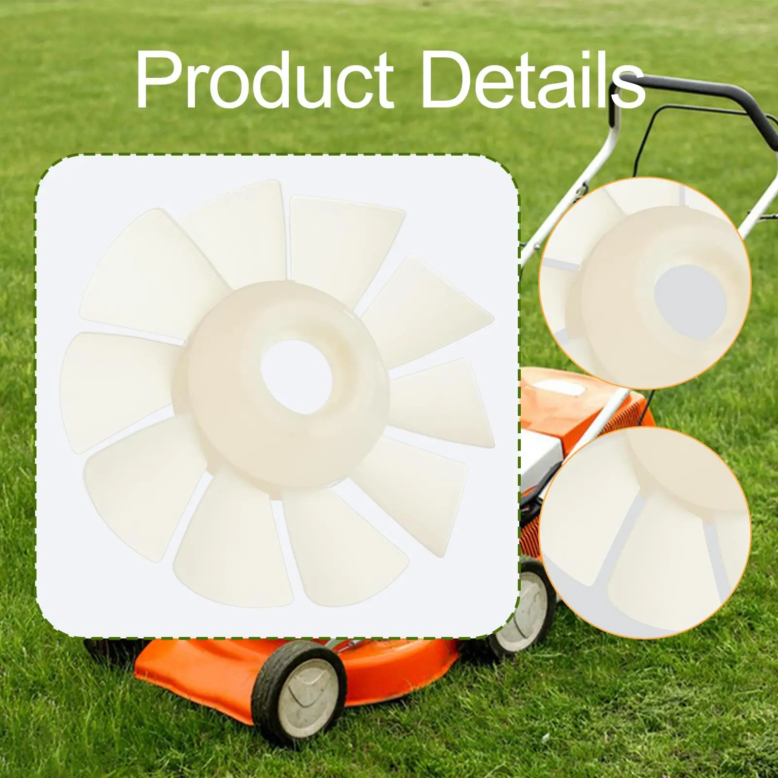 Lawn Mower Hydro Fan High Performance Easy Installation Modified Part 731-06098