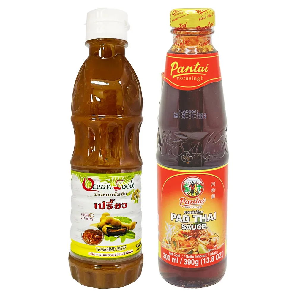 Pasta de tamarindo tailandesa 300g / Pantai Pad Salsa tailandesa 300ml Selección de opción Salsa de cocina tailandesa