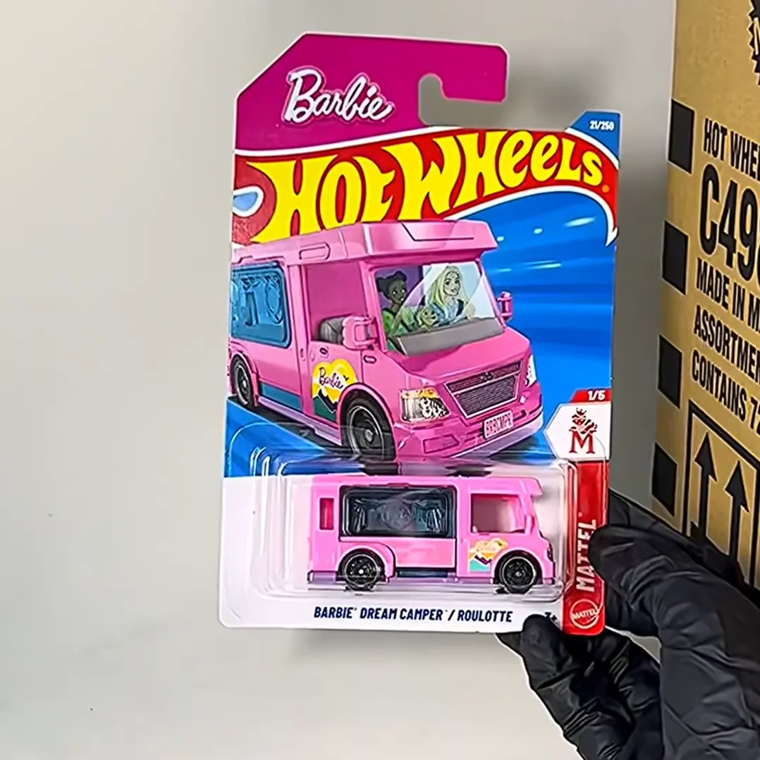 Mattel 2026A Original Hot Wheels garçons jouet voiture 1/64 moulé sous pression Lamborghini Honda Barbie Camper de rêve Chevrolet Blackbuck Ford Mustang Batmobile à collectionner cadeau de vacances 26A