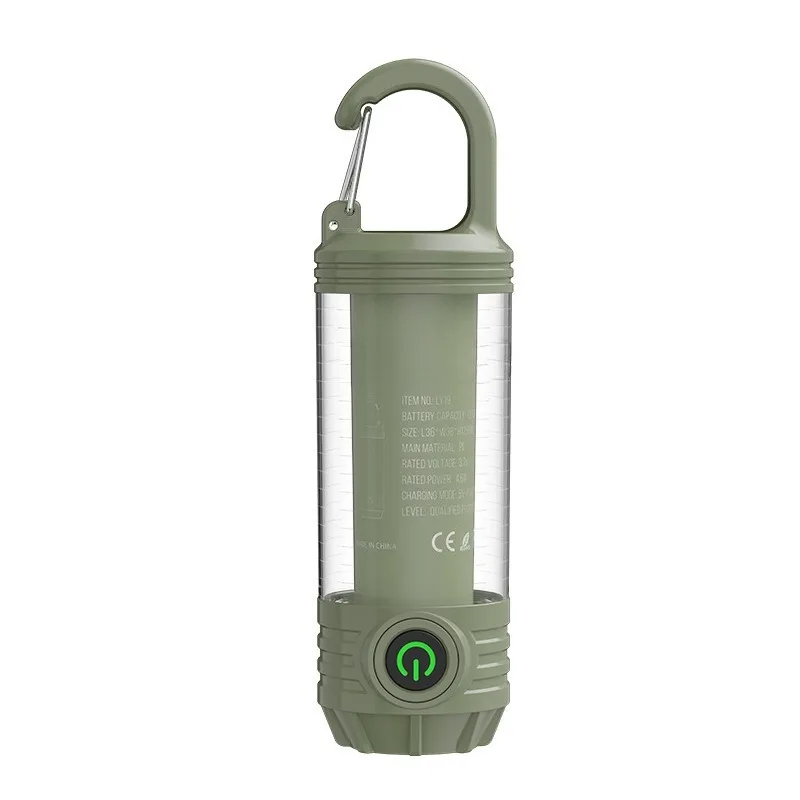 Retro Style Camping Lantern Warm White Portable Rechargeable Tent Light
