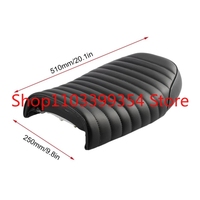 1pc 2021 Motorcycle Retro Seat Cushion Vintage Comfortable Hump for Cafe Racer CG125 Motorbike Honda Motorcycle Seat Cushion