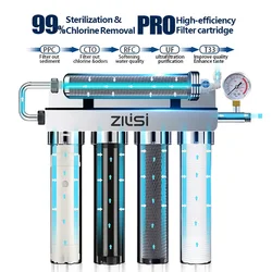 Kitchen Ultrafiltration Water Purifier Household Direct Drinking Water Purifier TapWater Purifier Five-Stage Water Filter System