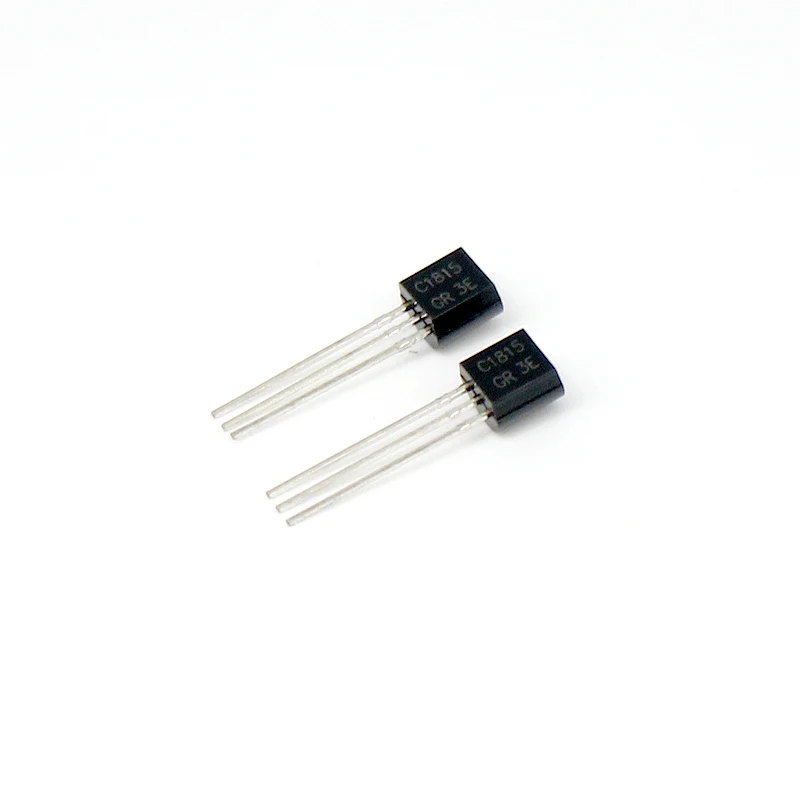 Transistores de silicona NPN C1815, conjunto de amplificadores TO-92, 50v, 150mA, componente electrónico, BJT triodo, en Stock, 50 Uds.