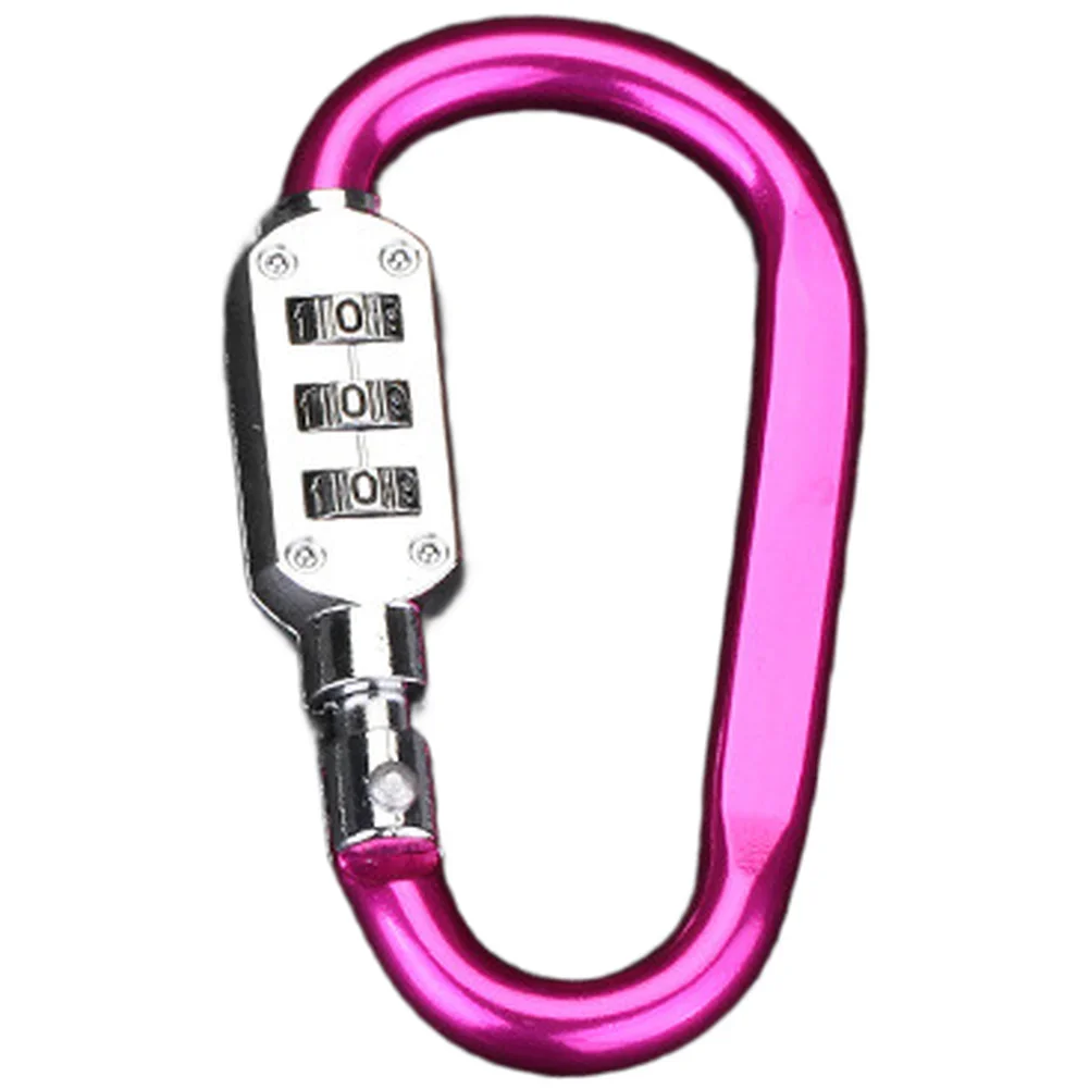 D Shape Carabiner Hook Professional Climbing Carabiner For Travel Backpack Helmet Bike Basket Aluminum Alloy Tool Parts