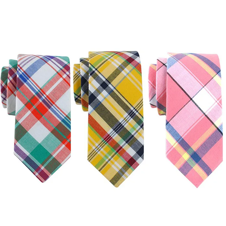 

Checkered Tie Women's JK Uniform Men's and Women's Pink Scottish Common British Academy Style Instagram Red