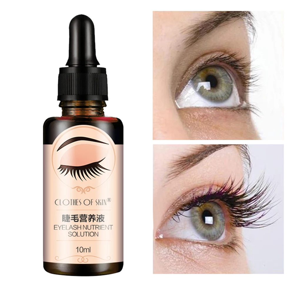 10Ml Natuurlijke Wimpergroei Serum Vloeibare Wimper Versterker Lash Wimpers Serum Mascara Verlenging Wenkbrauw Groei Tslm1