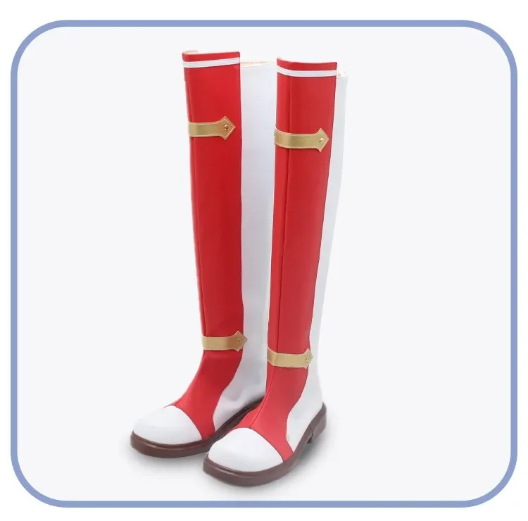 ليلينا تأثيري أحذية بولي أحذية أحذية من الجلد هالوين كرنفال الأحذية أنيمي اكسسوارات تأثيري الدعامة مخصص #2