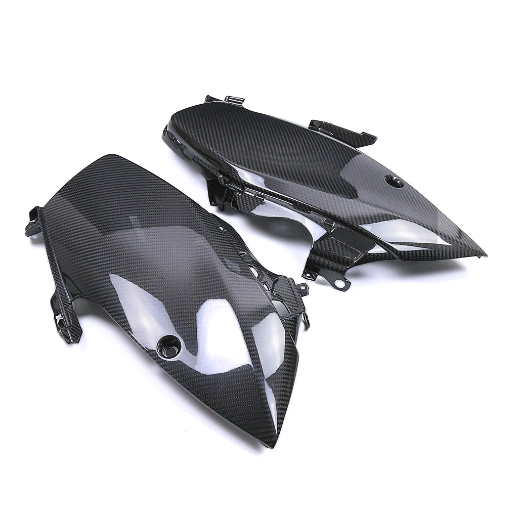 For SUZUKI GSX1300R Hayabusa 2021 2022 2023 2024 Motorcycle Carbon Fiber Knee Side Panels With Winglets Trim Fairings Accessorie image 3