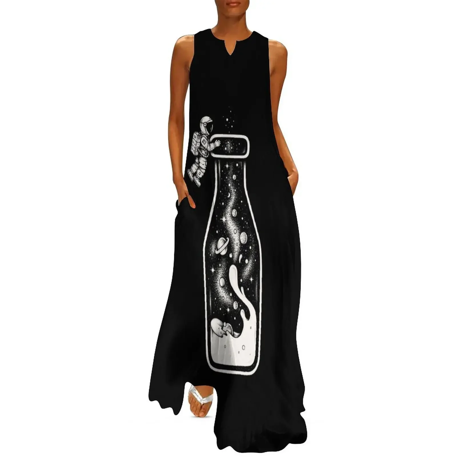 

Milky Way Long Dress dresses for woman wedding dresses for parties Woman clothes Dress