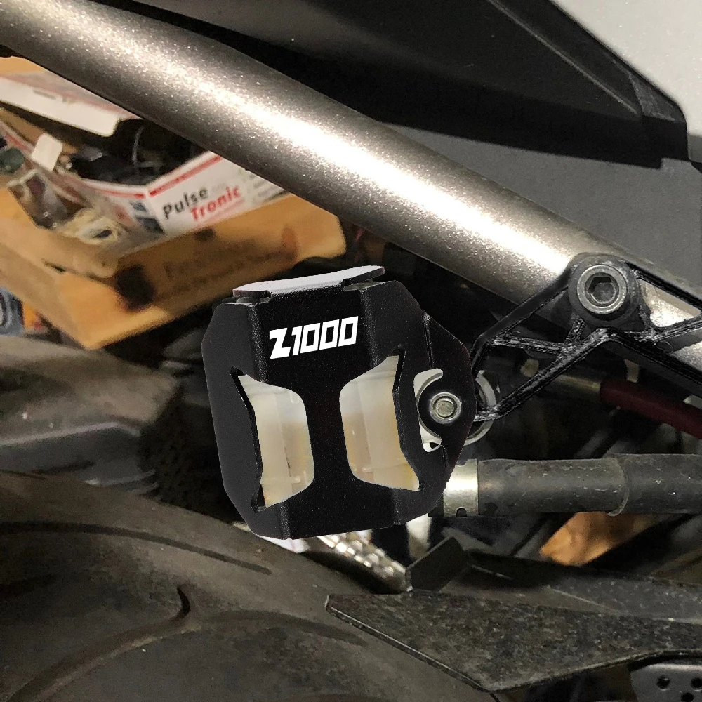 

For Kawasaki Z1000 Z 1000 2003-2016 2015 2014 2013 Motorcycle Accessories CNC Rear Brake Fluid Reservoir Cover Guard Protector