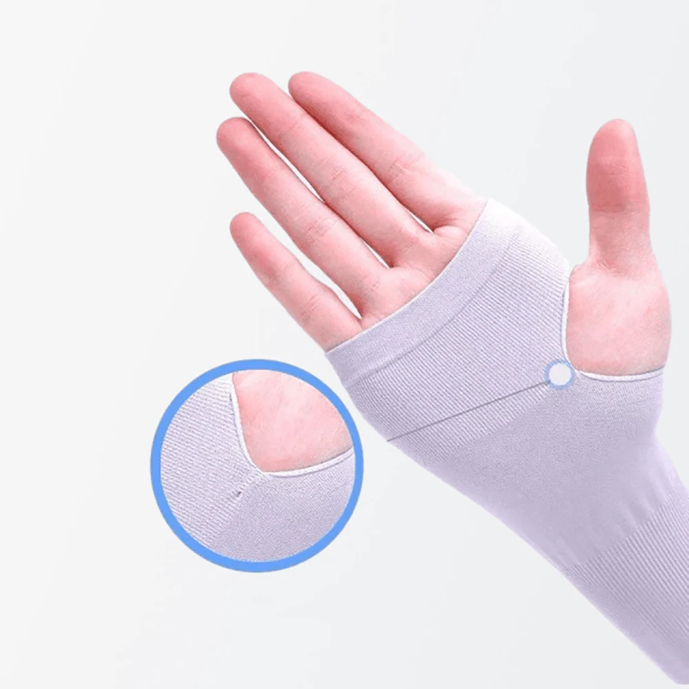 Cute Outdoor Driving Strawberry Women Avocado Sun UV Protection Ice Silk sleeve Arm Sleeves Cooling Sleeves