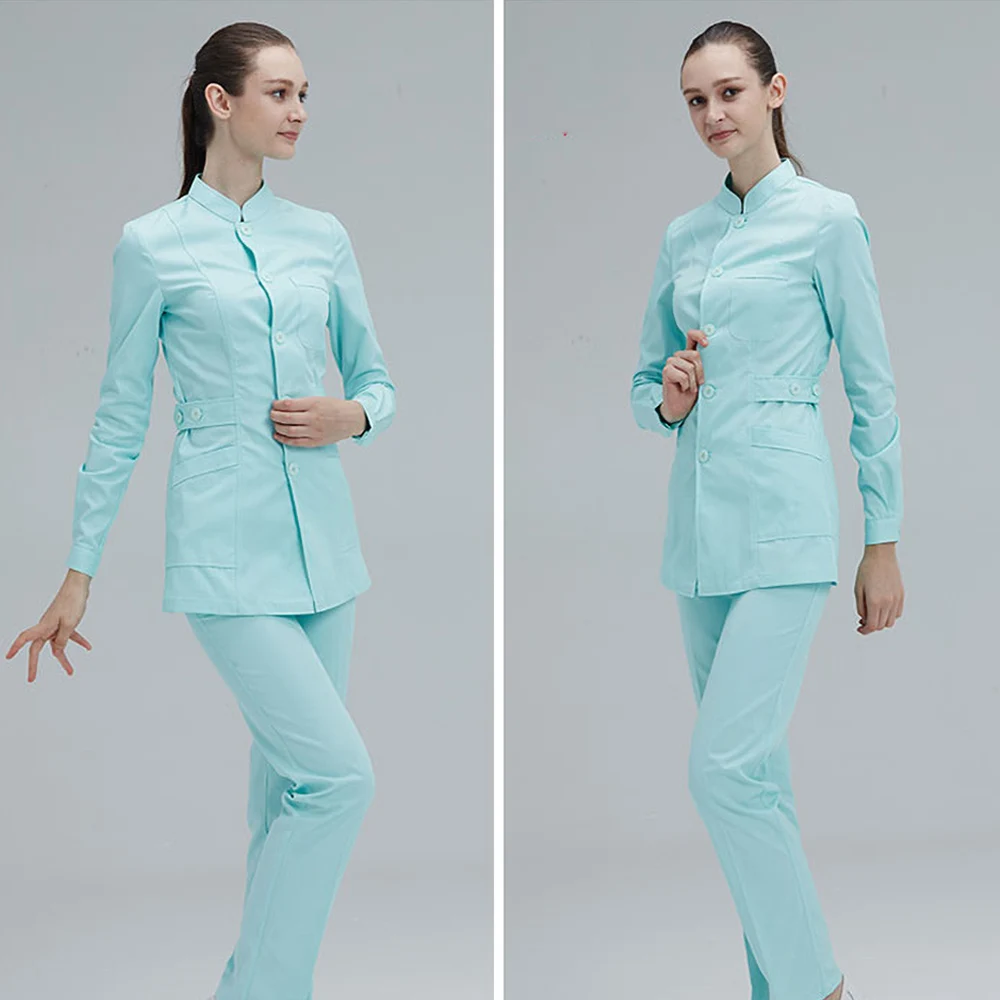 women's-working-clothing-female-uniform-lab-coat-clothing-surgical-scrub-suit-coat-set