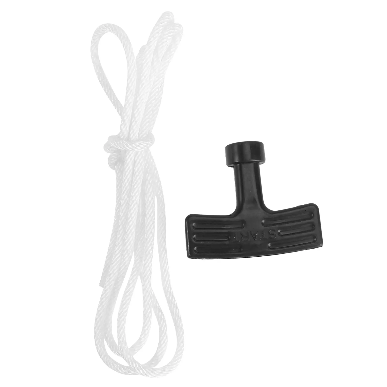 Starter Handle and Rope Kit for Generator Engine Pull Start System Heavy Duty Mitten Grip 1 Piece Replacement Accessory